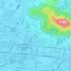 West End topographic map, elevation, terrain