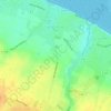 Langrune-sur-Mer topographic map, elevation, terrain