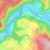 Nievern topographic map, elevation, terrain