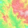 Alrance topographic map, elevation, terrain