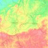 Polk County topographic map, elevation, terrain