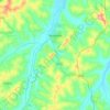 Nyagatare topographic map, elevation, terrain
