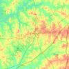 LaGrange topographic map, elevation, terrain