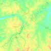 Santa Luzia do Pará topographic map, elevation, terrain