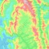 Butaro topographic map, elevation, terrain