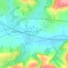 Whitland topographic map, elevation, terrain