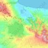 Catemaco topographic map, elevation, terrain