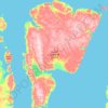 Somerset Island topographic map, elevation, terrain