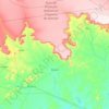Bodocó topographic map, elevation, terrain