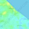 Happisburgh topographic map, elevation, terrain
