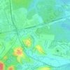 Praça Bido Krause topographic map, elevation, terrain