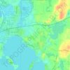 Dellwood topographic map, elevation, terrain