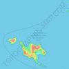 St Kilda topographic map, elevation, terrain