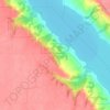 Sun Valley topographic map, elevation, terrain