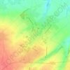 Friville-Escarbotin topographic map, elevation, terrain