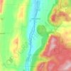 Wallingford topographic map, elevation, terrain