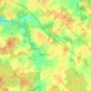 Nieuil-l'Espoir topographic map, elevation, terrain