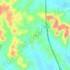 Acala topographic map, elevation, terrain