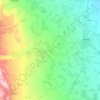 Tartar District topographic map, elevation, terrain