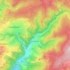 Arzbach topographic map, elevation, terrain