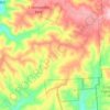 Cherry Gardens topographic map, elevation, terrain