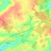 Syresham topographic map, elevation, terrain