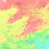 Bonito topographic map, elevation, terrain