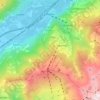 Riddes topographic map, elevation, terrain