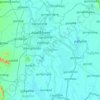 Kandal topographic map, elevation, terrain
