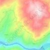 Penhalonga topographic map, elevation, terrain