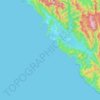 Jaqué topographic map, elevation, terrain