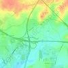 Ansty CP topographic map, elevation, terrain