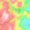 Basto (São Clemente) topographic map, elevation, terrain