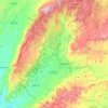 Calvillo topographic map, elevation, terrain