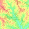 Laurens topographic map, elevation, terrain