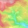 Hambach topographic map, elevation, terrain