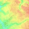 Plantation topographic map, elevation, terrain