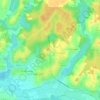 Rye topographic map, elevation, terrain