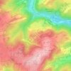 Gerach topographic map, elevation, terrain