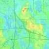 Arden Hills topographic map, elevation, terrain