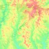 Paroisse de Bienville topographic map, elevation, terrain