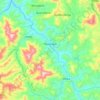 Nyagisozi topographic map, elevation, terrain