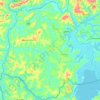 Bugesera District topographic map, elevation, terrain