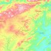 Bom Jardim topographic map, elevation, terrain
