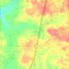 Leroy Township topographic map, elevation, terrain