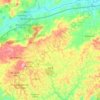 Sairé topographic map, elevation, terrain