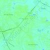 Xã Đức Lập Hạ topographic map, elevation, terrain