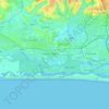 Amuwo Odofin topographic map, elevation, terrain