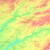 Mangualde topographic map, elevation, terrain