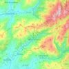 Terras de Bouro topographic map, elevation, terrain